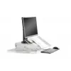 BakkerElkhuizen Q-doc 515 Soporte para documentos, acrílico, plástico, acero, 10 kg, 120 - 240 mm, transparente, 505 mm, 290 mm