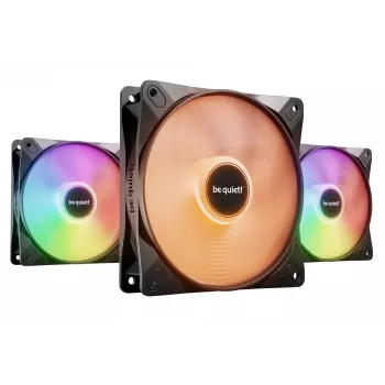 be quiet LIGHT WINGS LX 120mm PWM High Speed 3-Pack Ventilador para carcasa de PC negro 12 cm 3 uds.