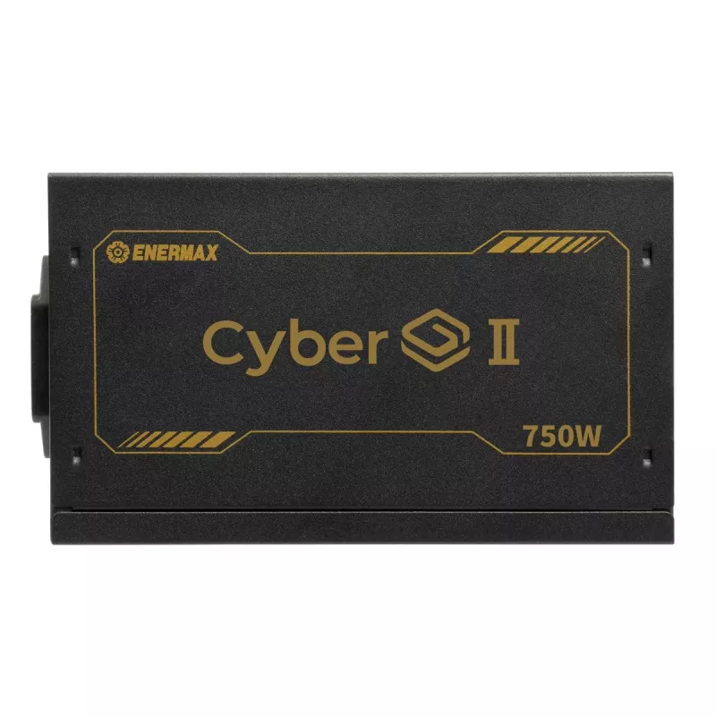 Enermax CyberG II ERV750G-AHG-NAC fuente de alimentación 750 W, 80 Plus Gold, no modular, ATX, negra