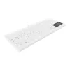 Contour Design Active Key Contour QuickClean Teclado médico IP68 Touchpad Compacto Cableado Blanco DE C7412
