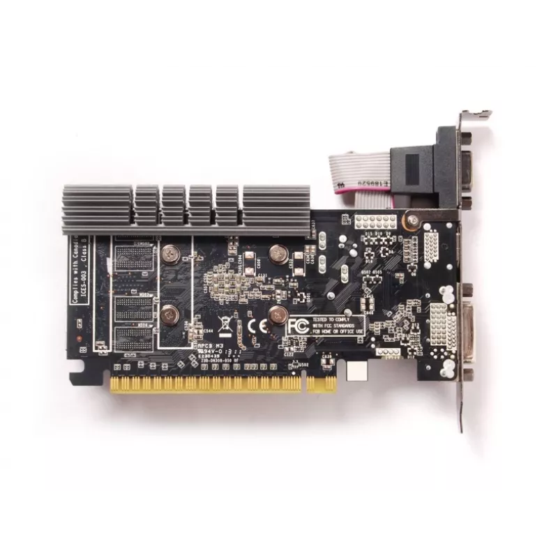 ZOTAC Tarjeta gráfica Force 4GB GT730 PCIe 2.0 x16 DVI/HDMI/VGA 902 MHz 2560x1600