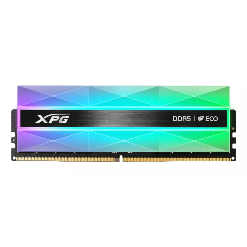 DIMM 32 GB DDR5-6000 (2x 16 GB) Kit dual, Memoria RAM plateada, AX5U6000C3016G-DCLANRSG, Lancer Neon RGB, INTEL XMP, AMD EXPO
