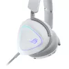 ASUS ROG Delta II Auriculares Cableado e Inalámbrico Diadema Gaming USB Type-C Bluetooth Blanco