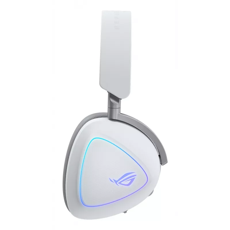 ASUS ROG Delta II Auriculares Cableado e Inalámbrico Diadema Gaming USB Type-C Bluetooth Blanco
