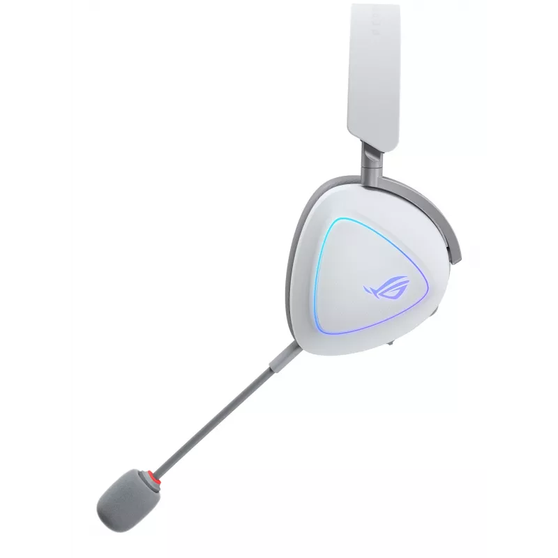 ASUS ROG Delta II Auriculares Cableado e Inalámbrico Diadema Gaming USB Type-C Bluetooth Blanco