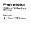 HP 953XL Alto rendimiento Negro Cartucho de tinta original