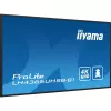 iiyama LH4365UHSB-B1 Pantalla de señalización Diseño kiosco 108 cm (42,5 inch) LED Wi-Fi 800 cd/m² 4K Ultra HD Negro Procesador integrado Android 11 24/7
