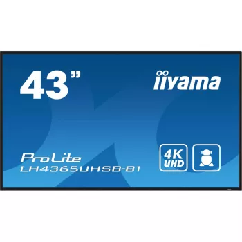 iiyama LH4365UHSB-B1 Pantalla de señalización Diseño kiosco 108 cm (42,5