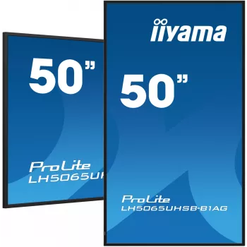 iiyama LH5065UHSB-B1AG Pantalla de señalización Pantalla plana de señalización digital 125,7 cm (49,5