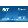 iiyama LH5065UHSB-B1AG Pantalla de señalización Pantalla plana de señalización digital 125,7 cm (49,5 inch) LCD Wi-Fi 800 cd/m² 4K Ultra HD Negro Procesador integrado Android 11 24/7