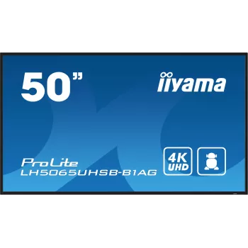 iiyama LH5065UHSB-B1AG Pantalla de señalización Pantalla plana de señalización digital 125,7 cm (49,5