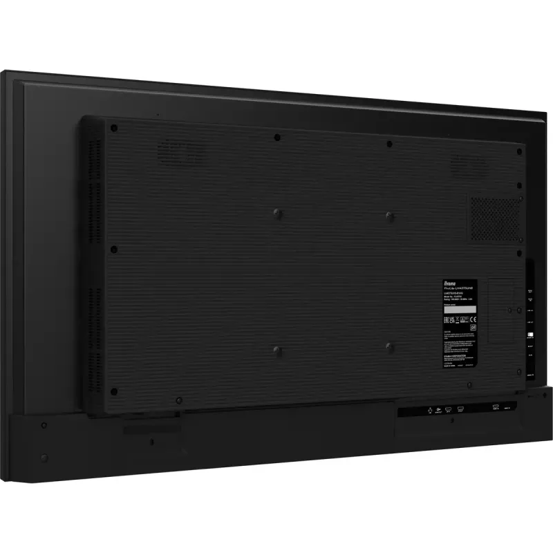 iiyama LH5565UHSB-B1 Pantalla de señalización Diseño kiosco 138,7 cm (54,6 inch) LED Wi-Fi 800 cd/m² 4K Ultra HD Negro Procesador integrado Android 11 24/7