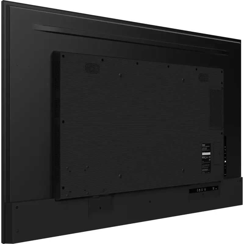 iiyama LH6565UHSB-B1 Pantalla de señalización Diseño kiosco 163,8 cm (64,5 inch) LED Wi-Fi 800 cd/m² 4K Ultra HD Negro Procesador integrado Android 11 24/7