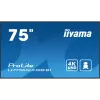 iiyama LH7565UHSB-B1 Pantalla de señalización Diseño kiosco 189,2 cm (74,5