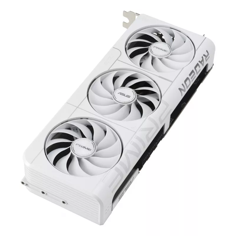 ASUS Prime -RX9070XT-O16G-WHITE AMD Radeon RX 9070 XT 16 GB GDDR6