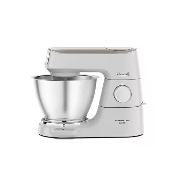 Kenwood KVC65.001WH robot de cocina 1200 W 5 l acero inoxidable, blanco balanza integrada