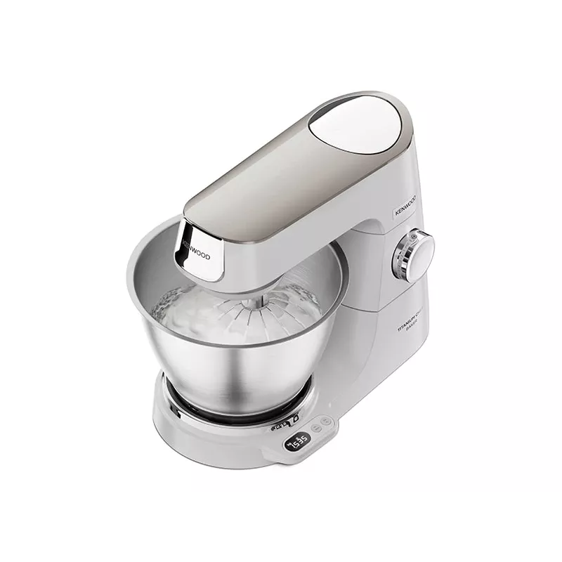 Kenwood KVC65.001WH robot de cocina 1200 W 5 l acero inoxidable, blanco balanza integrada