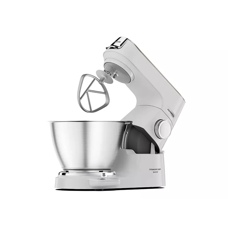 Kenwood KVC65.001WH robot de cocina 1200 W 5 l acero inoxidable, blanco balanza integrada