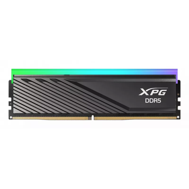DIMM 32 GB DDR5-6000 (2x 16 GB) Dual-Kit, memoria RAM negra, AX5U6000C4816G-DTLABRBK, XPG Lancer Blade RGB, INTEL XMP, AMD EXPO