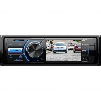 JVC KD-X561DBT radio para coche negra, azul 180 W Bluetooth