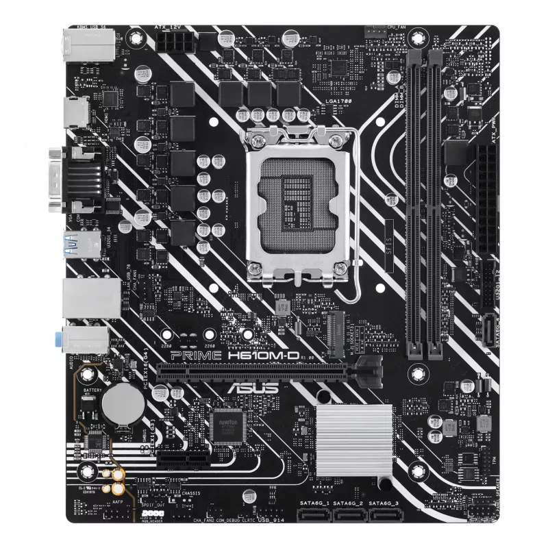 Placa base ASUS PRIME H610M-D Intel H610 LGA 1700 micro ATX