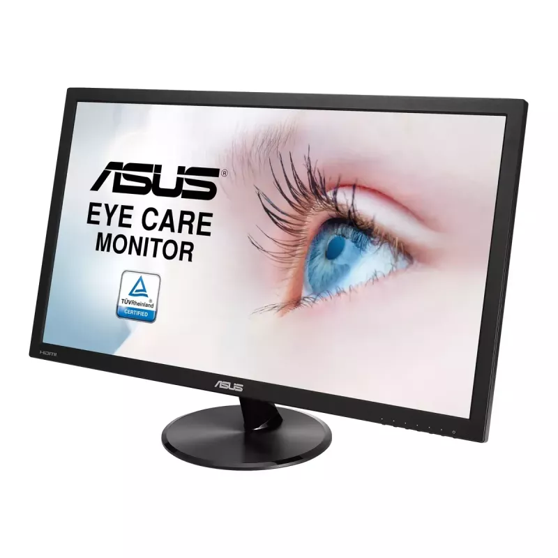 ASUS VP247HAE monitor 23,6 pulgadas Full HD (1920 x 1080) VA LED, 5 ms, 250 cd/m², 3000:1, HDMI + VGA, negro