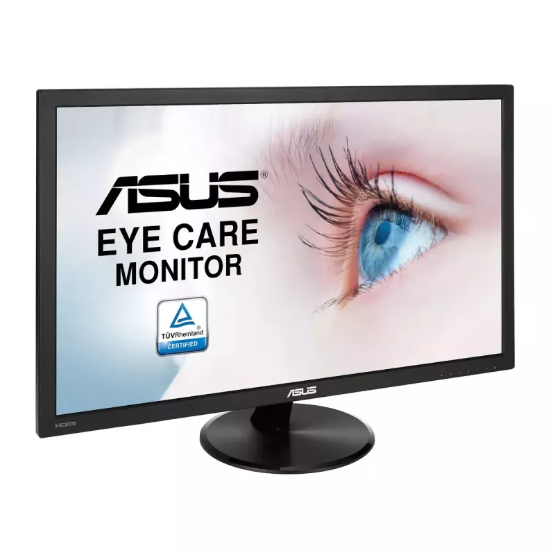 ASUS VP247HAE monitor 23,6 pulgadas Full HD (1920 x 1080) VA LED, 5 ms, 250 cd/m², 3000:1, HDMI + VGA, negro