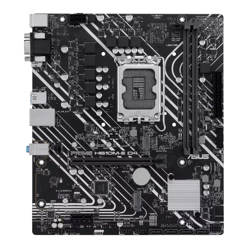 Placa base ASUS PRIME H610M-E D4-CSM Intel H610 LGA 1700 micro ATX