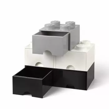 Cajón LEGO Brick 8, room copenhagen RC40061735, blanco