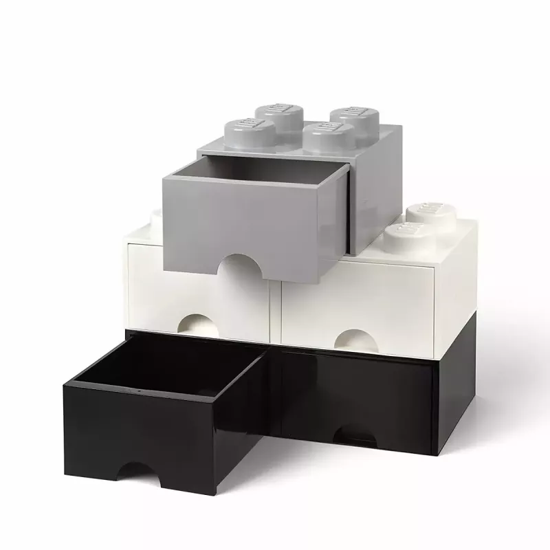 Cajón LEGO Brick 8, room copenhagen RC40061735, blanco