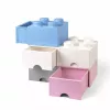 Cajón LEGO Brick 8, room copenhagen RC40061735, blanco
