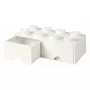Cajón LEGO Brick 8, room copenhagen RC40061735, blanco