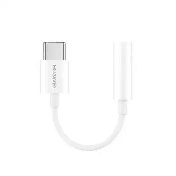 Cable para móvil Huawei CM20 USB Type-C 3,5 mm blanco 0,09 m