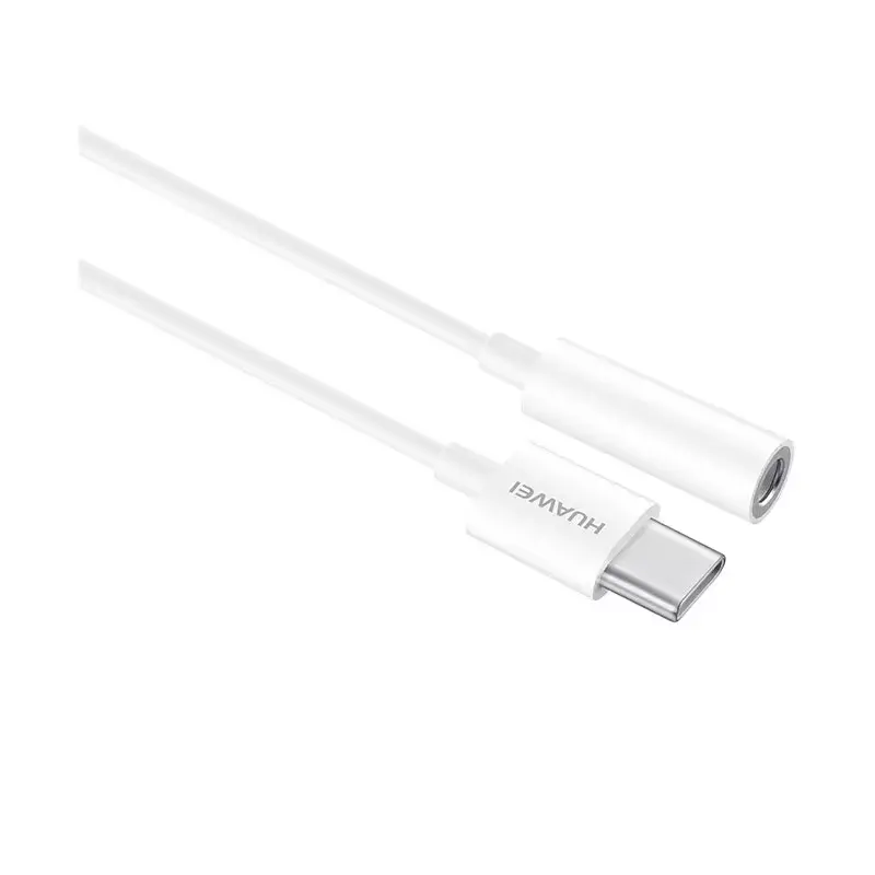 Huawei CM20 adaptador de USB Type-C a conector jack de 3,5 mm, blanco