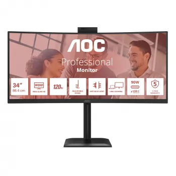Monitor de ordenador AOC E4 CU34E4CW 86,4 cm (34