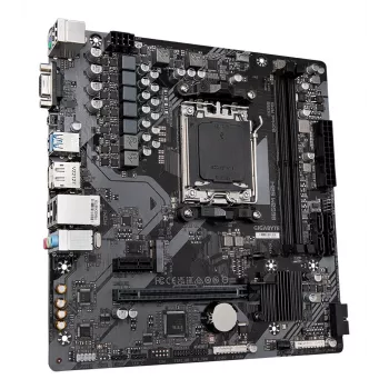 Placa base GIGABYTE B650M S2H - CPUs AMD Ryzen serie 9000, VRM 5+2+2 fases, hasta 6400MHz DDR5 (OC), 1xPCIe 4.0 M.2, GbE LAN, USB 3.2 Gen 1