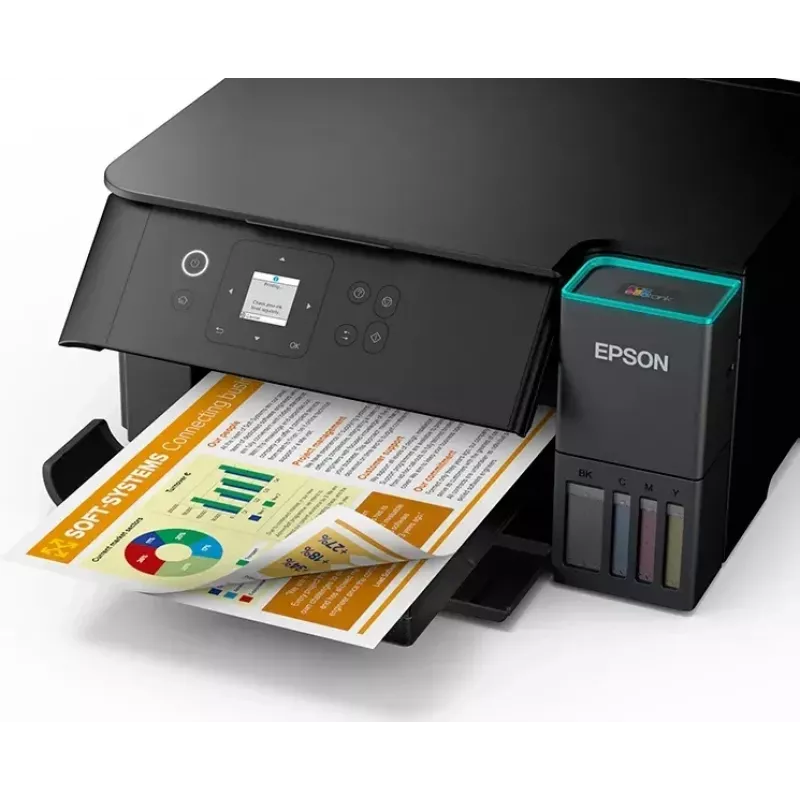 Impresora multifunción de inyección de tinta Epson EcoTank ET-2950 — A4, 4800 x 1200 DPI, 33 ppm, Wi‑Fi, impresión dúplex, escaneado en color