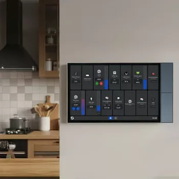 Panel de control de pared Shelly Wall Display XL — pantalla táctil capacitiva de 10,1