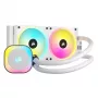 Disipador de CPU CORSAIR – iCUE Link H100i RGB refrigeración líquida AiO – blanco