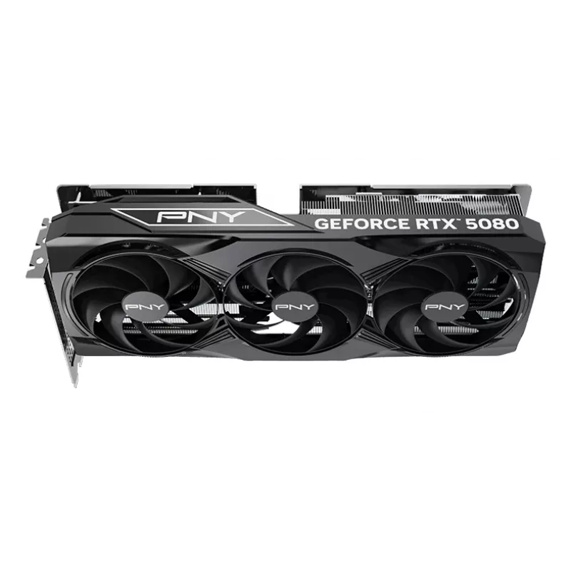 Tarjeta gráfica PNY GeForce RTX 5080 16GB Overclocked Triple Fan - 16GB GDDR7 - DisplayPort 2.1b / HDMI 2.1b