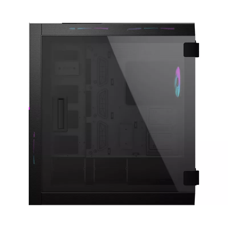 Caja de PC gaming MSI MPG SEKIRA 500X Full Tower 'negra, 3 ventiladores ARGB de 200mm + 1 de 200mm + 1 de 120mm ARGB, Mystic Light Sync, hub ARGB de 8 canales, USB Type-C, paneles de cristal templado, E-ATX, ATX, mATX, mini-ITX'