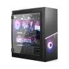 Caja de PC gaming MSI MPG SEKIRA 500X Full Tower 'negra, 3 ventiladores ARGB de 200mm + 1 de 200mm + 1 de 120mm ARGB, Mystic Light Sync, hub ARGB de 8 canales, USB Type-C, paneles de cristal templado, E-ATX, ATX, mATX, mini-ITX'