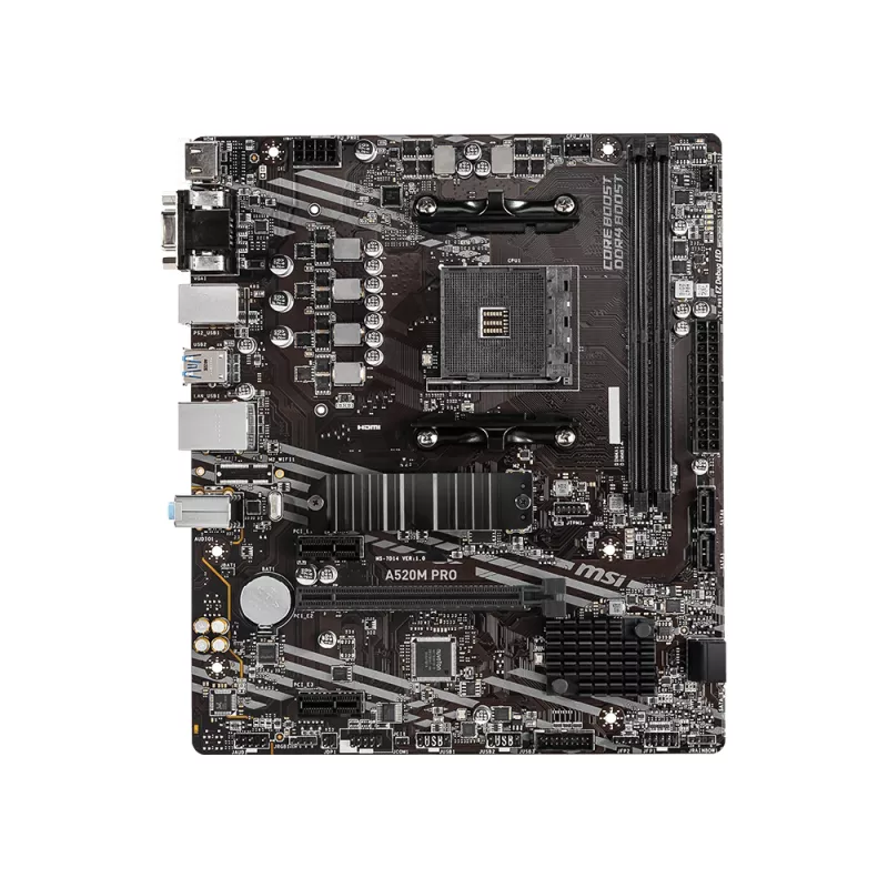 Placa base MSI A520M PRO AMD A520 Socket AM4 micro ATX
