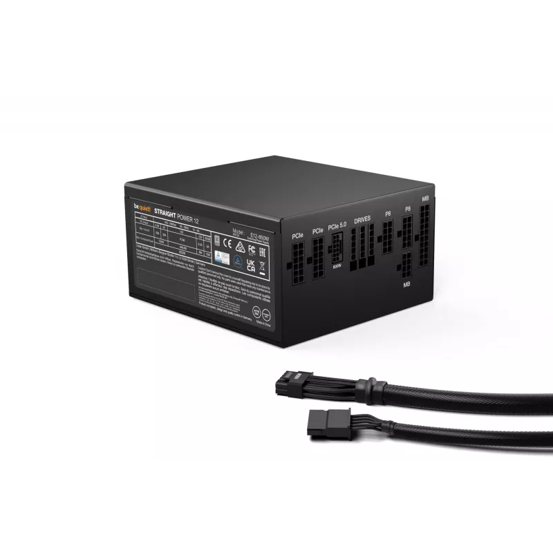 Fuente de alimentación be quiet! BN337 850 W 20+4 pin ATX ATX negra