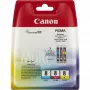 Multipack de cartuchos de tinta Canon CLI-8 C/M/Y, cian, magenta, amarillo, tinta pigmentada, 3 uds.