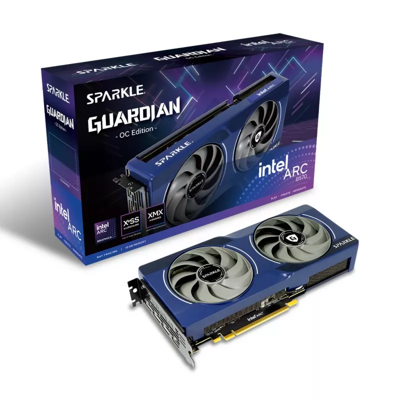Sparkle Intel Arc B570 Eclipse OC tarjeta gráfica, 10 GB GDDR6