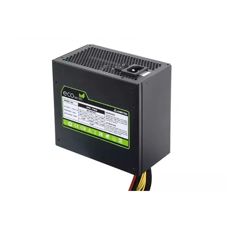 Fuente de alimentación Chieftec GPE-500S 500 W 24-pol ATX PS/2 negra