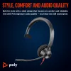HP Poly Blackwire 3310 auriculares monoaurales con USB-C + adaptador USB-C/A