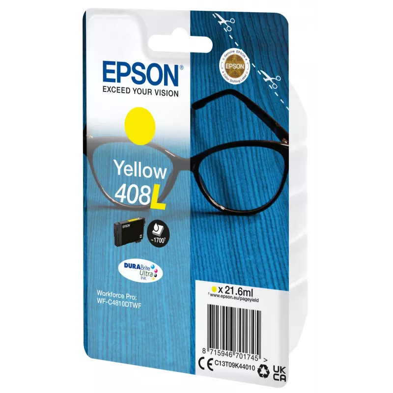 Epson C13T09K44010 cartucho de tinta 1 unidad original alto rendimiento (XL) amarillo