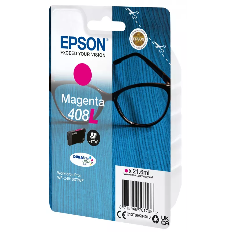 Epson C13T09K34010 cartucho de tinta 1 unidad original alto rendimiento (XL) magenta